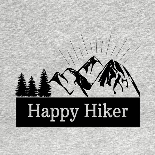 Happy Hiker by Akmadison